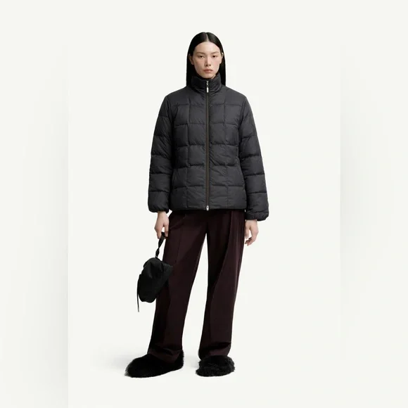 MONCLER Vintage Reversible Cochevinne Square-Quilted Down Jacket Vintage Puffer